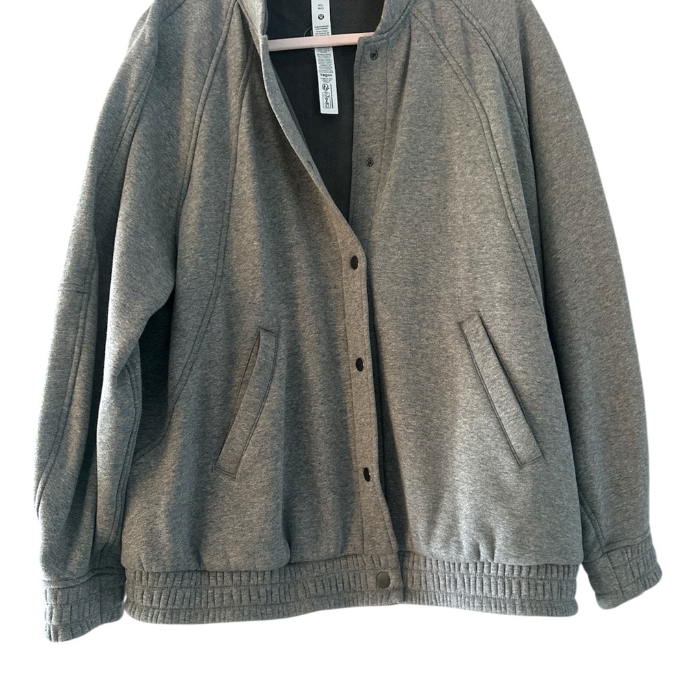 lululemon athletica Gray Varsity Jacket